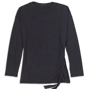 Lululemon Side Cinch Long Sleeve Crew